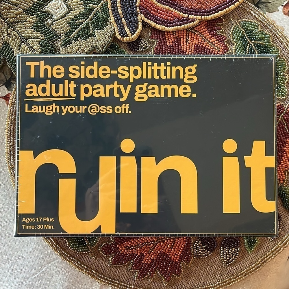 Brand New Ruin It Adult Party Games College Drinking Game Night Ages 18+ - Picture 12 of 12